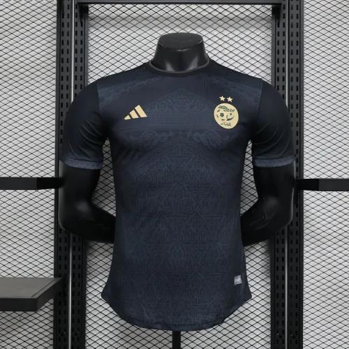 2023 Algeria Black Player Version Cheap Football Kit