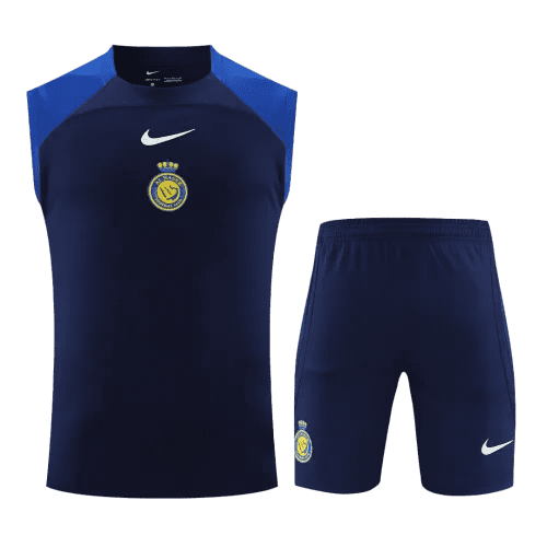 23-24 Al-Nassr Victory Sleeveless Training Kit Top+Shorts