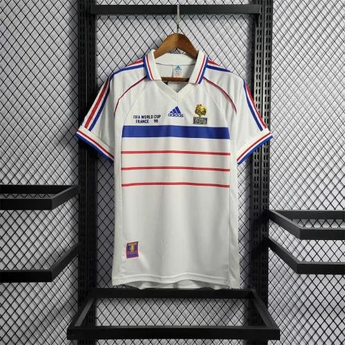 1998 France World Cup Away Retro Jersey