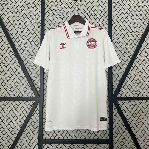 2024 Denmark Euro Cup Away Football Jersey