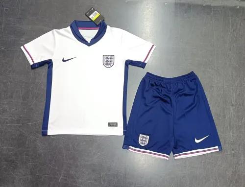 2024 England Euro Cup Home Kids Kit Jersey+Shorts