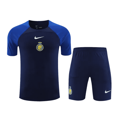 23-24 Al-Nassr Victory Pre-match Jersey+Shorts