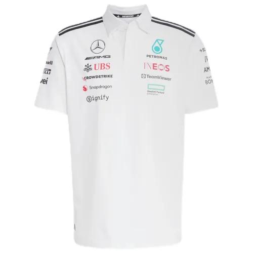 Mercedes AMG Petronas F1 Racing Team White T-Shirt 2025