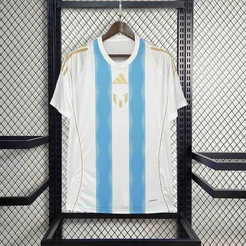 2024 Argentina Messi Pitch 2 Street Training White Kit Jersey