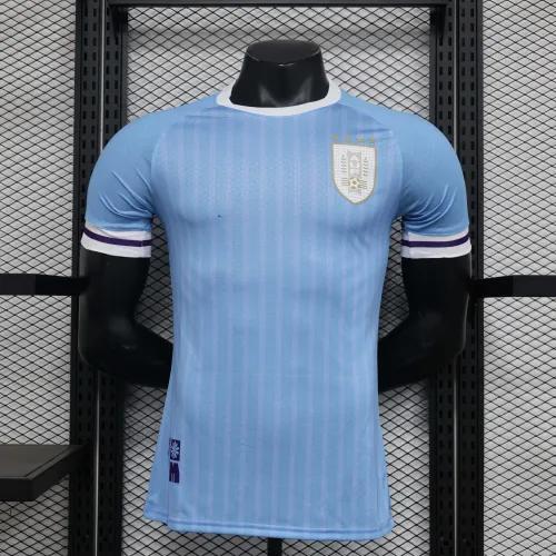 2024 Uruguay Copa America Home Soccer Jersey Player Version