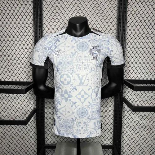 2024 Portugal Co-Branded LV Special Edition Player Version Shirt