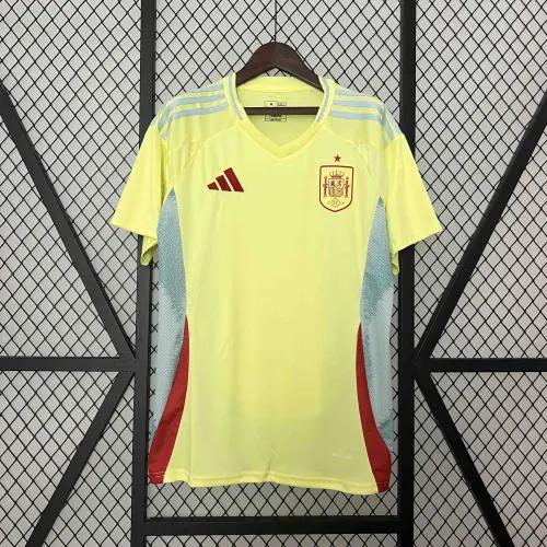 2024 Spain Euro Cup Away Football Jersey