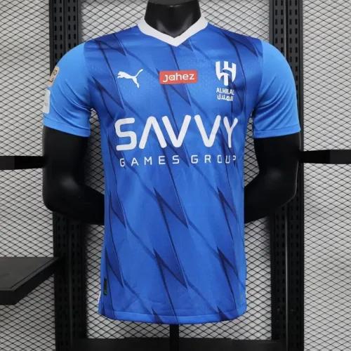 23-24 Al Hilal Saudi Home Player Version