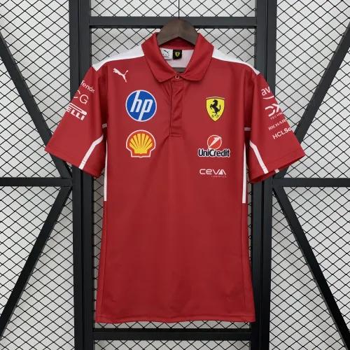 Scuderia Ferrari F1 Racing Team Polo T-Shirt 2025