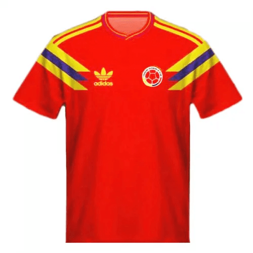 1990 Colombia Away Retro Jersey