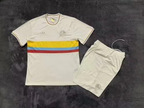 2024 Colombia 100th White Anniversary Kids Kit Jersey+Shorts