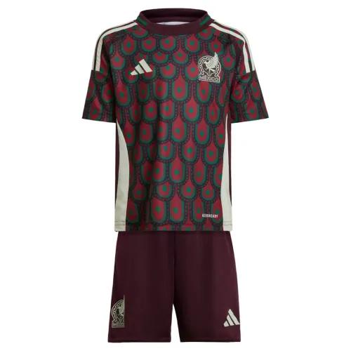 2024 Mexico  Copa America Home Kids Kit Jersey+Shorts