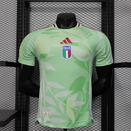 25-26 Italy Soccer Jersey Green