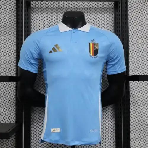 2024 Belgium Euro Cup Away Jersey Player Version