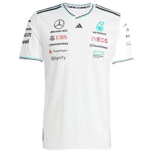 Mercedes AMG Petronas F1 Racing Team White T-Shirt 2025