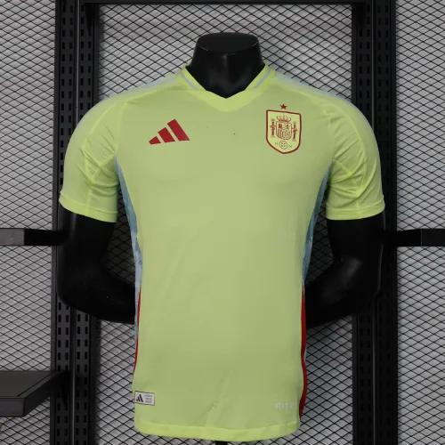 2024 Spain Euro Cup Away Football Jersey Player Version