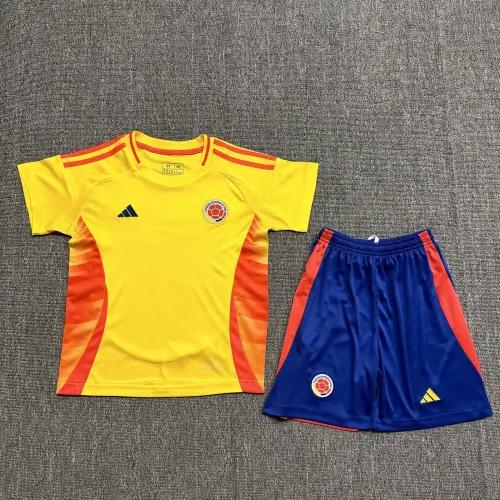 2024 Colombia Copa America Home Jersey+Shorts