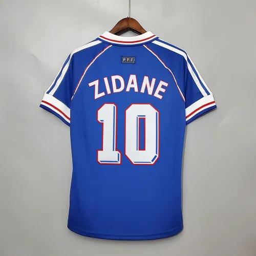 1998 France World Cup Home Retro Jersey