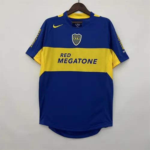 2004-2005 Boca Juniors  Home Retro Jersey