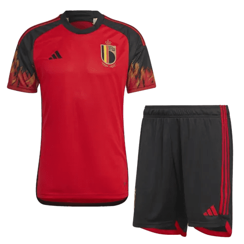 2022 Belgium World Cup Home Kit Jersey+Shorts