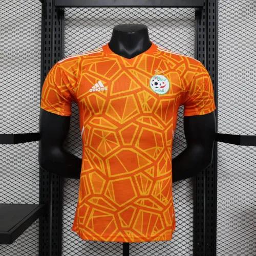 2023 Algeria Orange Player Version Cheap Football Kit