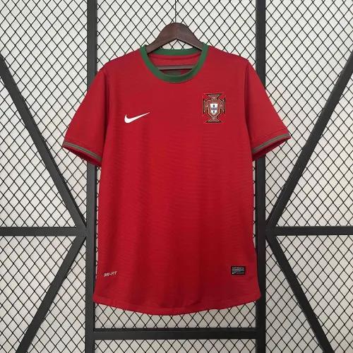 2012 Portugal  Euro Cup Home Retro Jersey