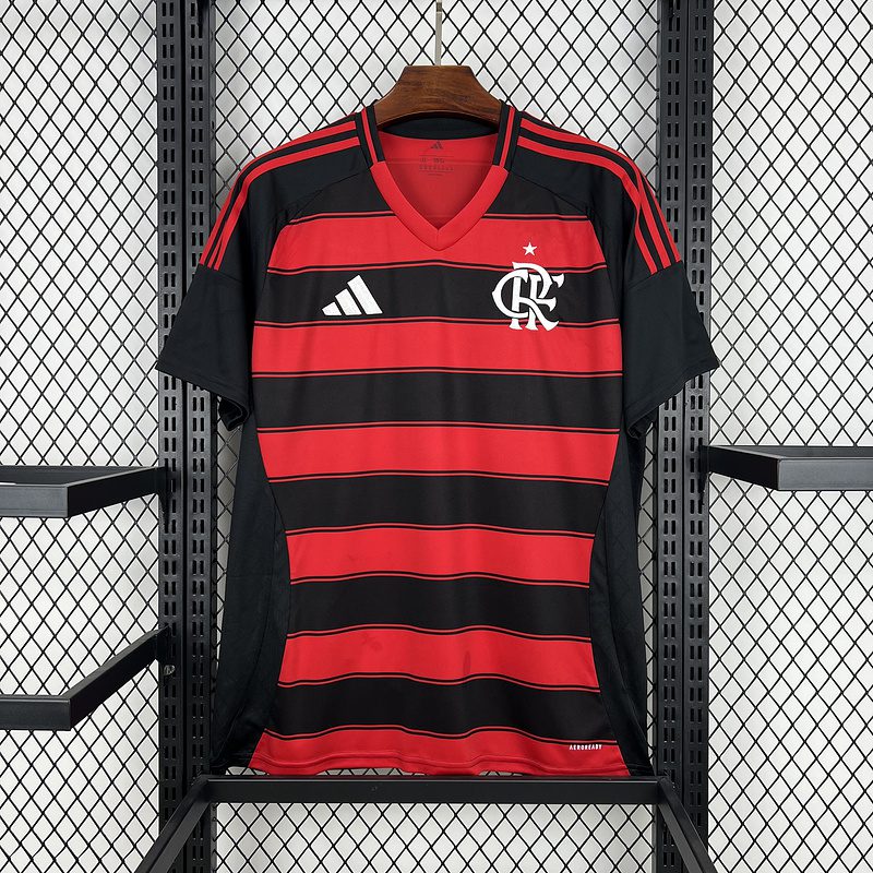 25-26 CR Flamengo Home Soccer Jersey