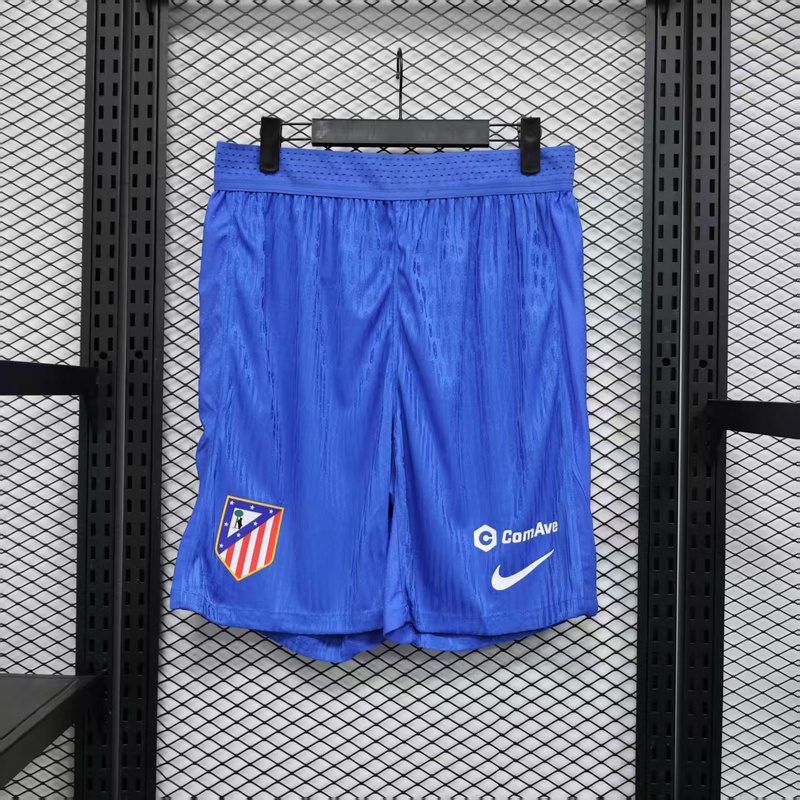 25-26 Atletico Madrid Home Soccer Shorts Player Version