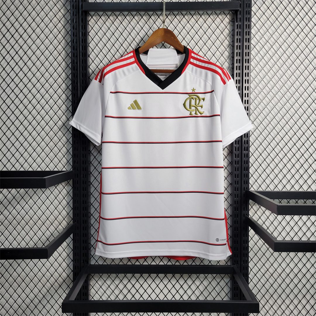 23-24 CR Flamengo Away Jersey Fan Edition