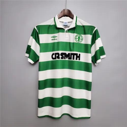 1987/88 Celtic Home Soccer Jersey Retro Version