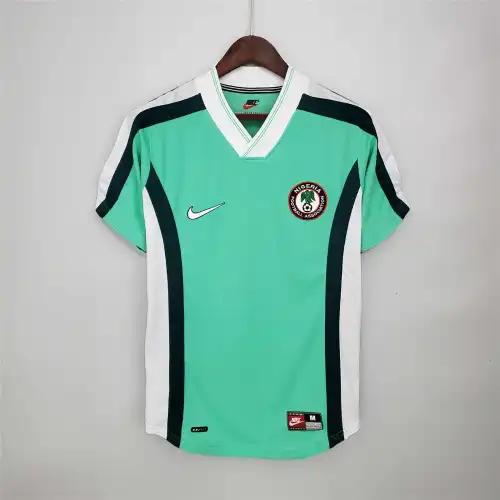1998 Nigeria Home World Cup Retro Jersey
