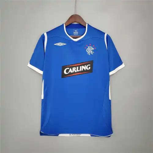 2008-09 Glasgow Rangers Away Soccer Retro Jersey