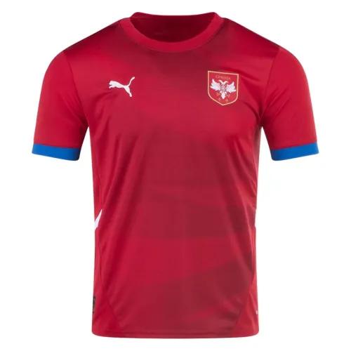 2024 Serbia Euro Cup Home Football Jersey