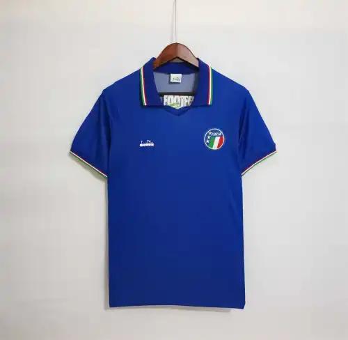 1990 Italy Home World Cup Retro Jersey