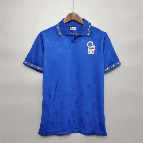 1994 Italy Home World Cup Retro Jersey
