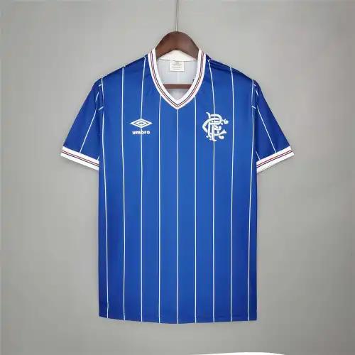 1982/83 Glasgow Rangers Home Soccer Retro Jersey