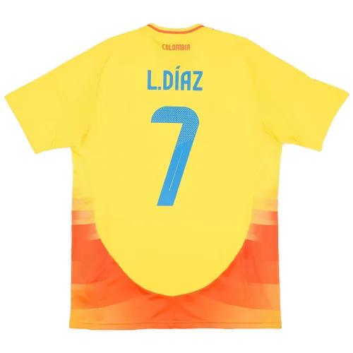 2024 Colombia L.DÍAZ #7 Home Jersey Copa America