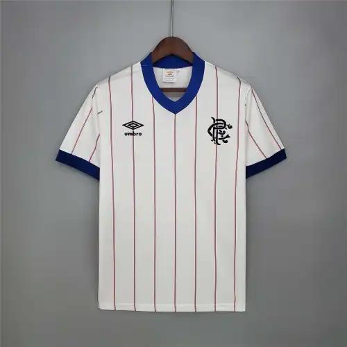 1982/83 Glasgow Rangers Away Soccer Retro Jersey
