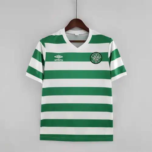 1980/81 Celtic Home Soccer Jersey Retro Version