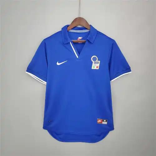 1998 Italy Home World Cup Retro Jersey