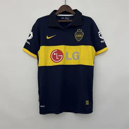 2009-2010 Boca Juniors  Home Retro Jersey