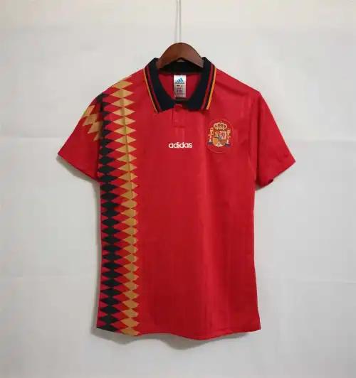 1994 Spain Home World Cup Retro Jersey