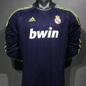 2012-13 Real Madrid Third Away Retro Jersey Player Version Long Sleeve