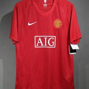 07-08 Manchester United Home Retro Jersey Player Edition