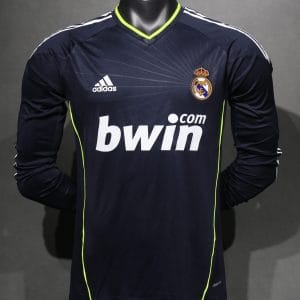 2010/11 Real Madrid Away Retro Jersey Player Version Long Sleeve