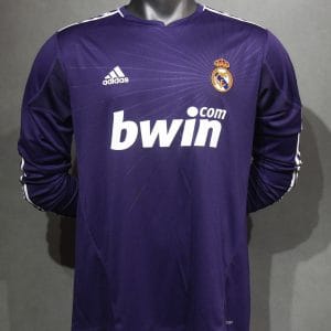 2010/11 Real Madrid Third Away Retro Jersey Player Version Long Sleeve