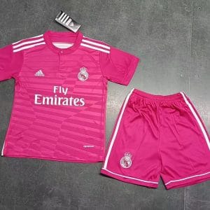 2014/15 Real Madrid Away Retro Kids Kit Jersey+Shorts