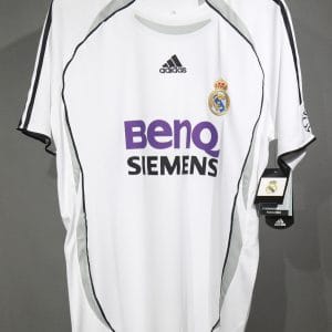 2006/07 Real Madrid Home Retro Jersey Player Edition