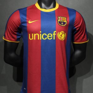10-11 Barcelona Home Retro Jersey Player Editon