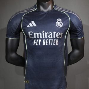 25-26 Real Madrid Away Soccer Jersey Player Version